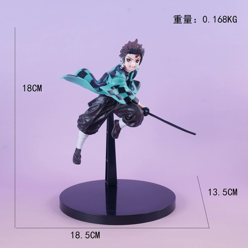 Acción Juguete Demonslayer Colección Figuras Tanjiro Nezuko