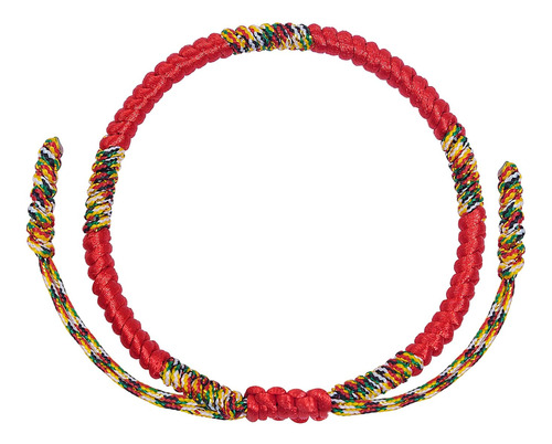 Pulsera De Hilo Rojo Hombres Y Mujeres Pulsera Tibetana...