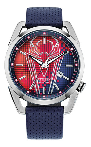 Reloj Citizen Hombre Aw1680-03w Marvel Spider-man Eco-drive