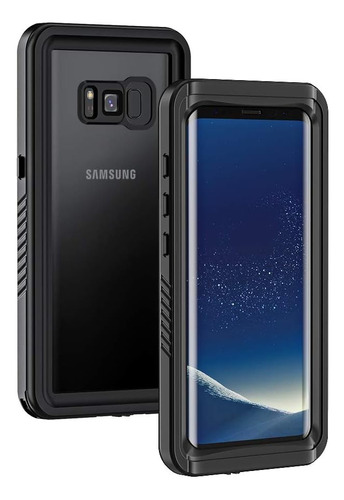 Funda Para Samsung Galaxy S8 Plus Cuerpo Delgado Color Negro