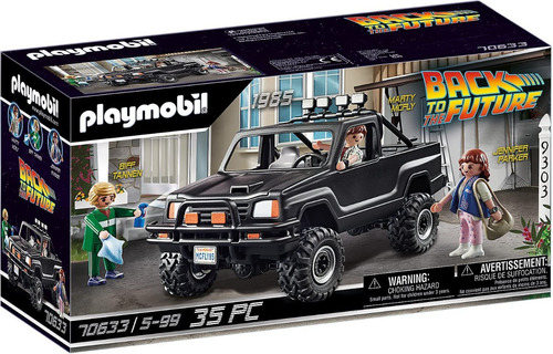 Playmobil 70633 Volver Al Futuro Camioneta Marty Mcfly 3 Fig