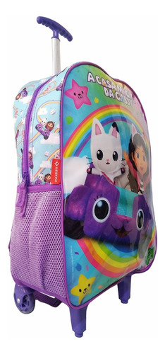 Mochila De Carrinho Infantil Sestini Gabby Rainbows Cor Colorido