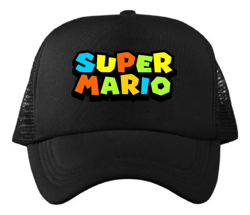 Gorra Super Mario Brilla En La Oscuridad En Colores!