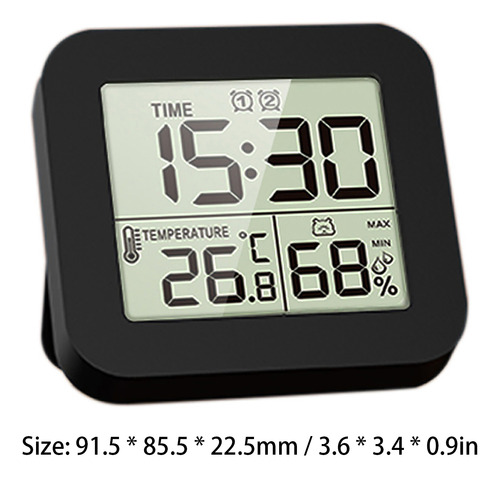 Medidor De Umidade Com Display Digital Lcd Higrotermógrafo
