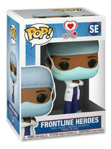 Funko Pop! Frontline Heroes: Doctora Con Cubrebocas Se