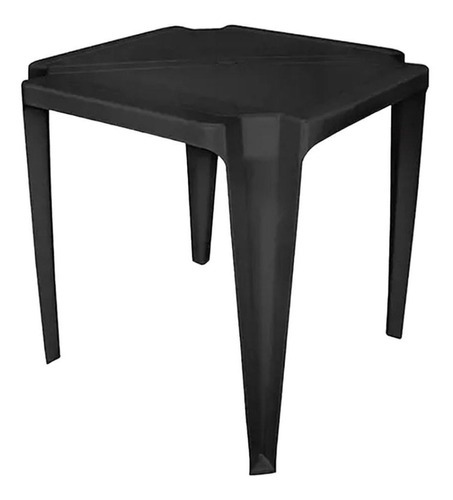 Mesa De Plástico Monobloco + 2 Cadeiras Plástico Poltrona