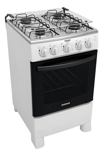 Fogão Itatiaia 4Q Star NG com Porta com Visor 127/220V Cor Branco