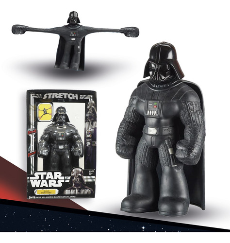 Star Wars Stretch Figura Elastica Flexible Grande Bandai