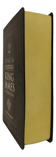 Bíblia De Estudo King James Atualizada Letra Hipergigante Capa