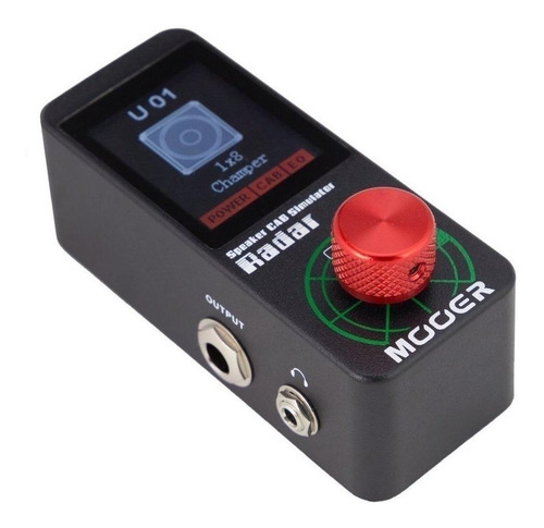 Imagen 3 de 4 de Pedal de efecto Mooer Micro Radar MS1 negro