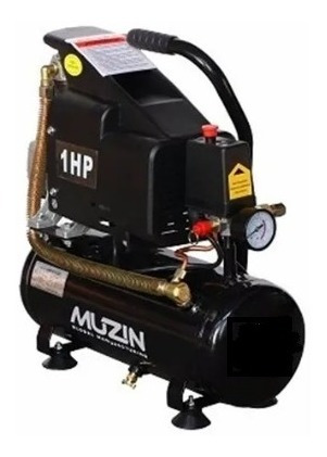 Compresor De Aire 1 Hp/ 6 Litros 115 Psi /muzin 110 V/220 V