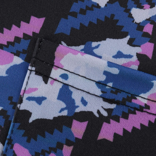Chaqueta De Enfermera De Manga Larga Con Botones Para Mujer