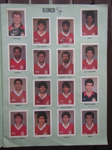 Álbum Figurinhas Editora Abril Copa União Brasileiro 1987 (Usado)