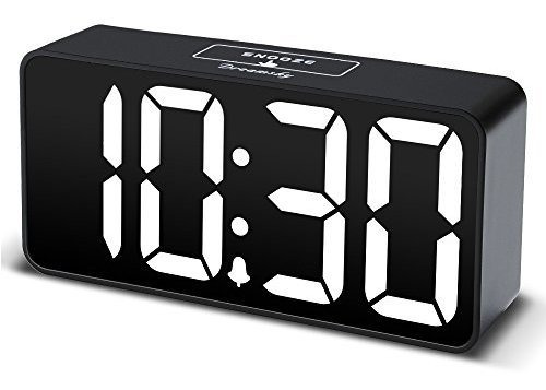 Reloj Dreamsky Despertador Con Puerto De Carga Usb -blanco