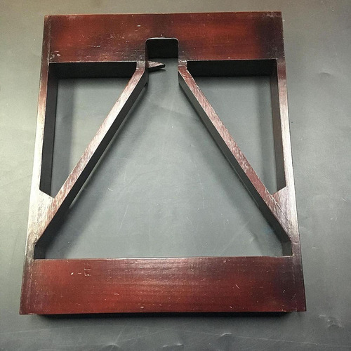 Estante Triangular De Bolas De Billar De Madera, Soporte