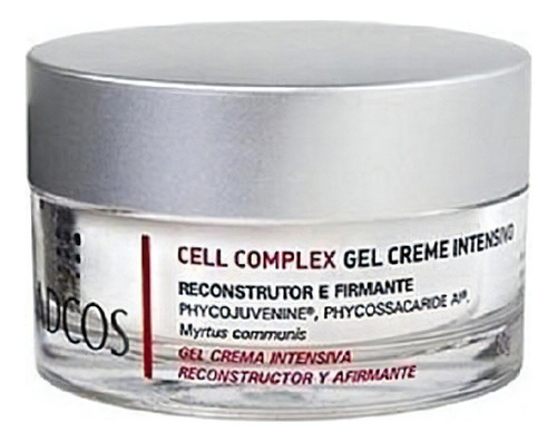 Creme/Gel Gel Creme Intensivo Adcos Cell Complex  para pele oleosa/mista de 50g