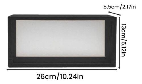 Caja De Almacenamiento Rectangular Con Marco De Fotos En