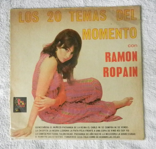 Lp Vinilo Ramon Ropain  20 Temas Del Momento Macondo Records