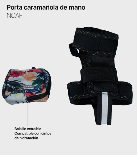 Imagen 3 de 10 de Porta Caramagnola De Mano Noaf Running Increible