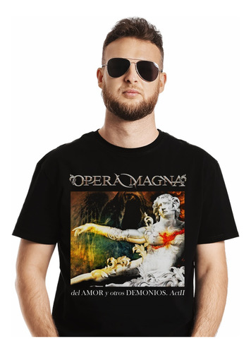 Polera Opera Magna Del Amor Y Otros Demonios Metal Impresión