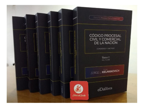 Código Procesal Civil Y Comercial De La Nación. 6 Tomos - Ki