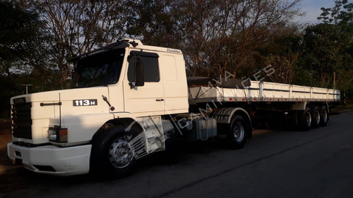 Imagem 1 de 15 de Caminhão Scania T-113 H 320 4x2t + Carreta Randon Carga Seca