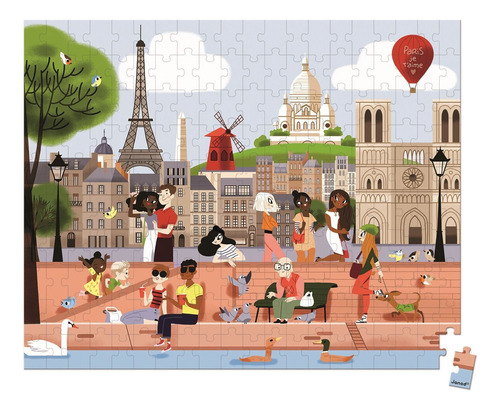 Puzzle Paris 200 Pcs
