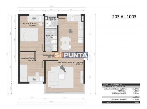Imagen 16 de 16 de Apartamento En Venta - Centro De Maldonado