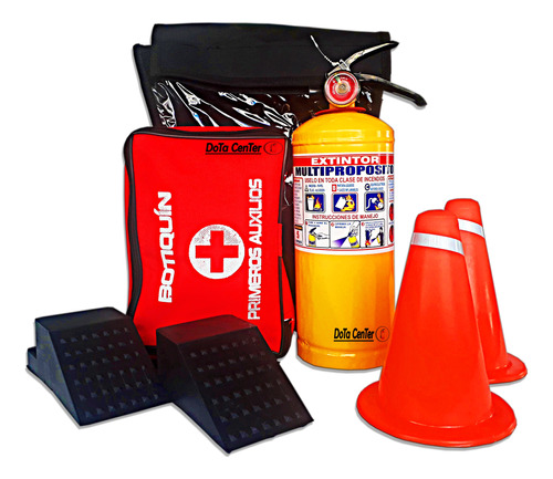 Kit De Carretera Con Botiquín 18 Elementos + Envió Gratis 