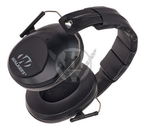 Imagen 1 de 3 de Protector Auditivo Walkers Pro Low Profile 31 Db Negros Tiro