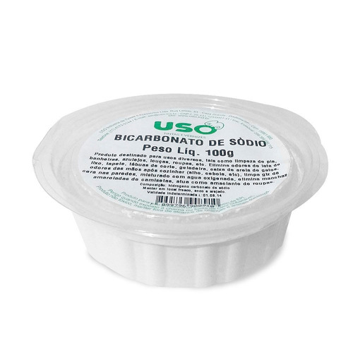 Bicarbonato De Sodio Uso 100g 6un C402000