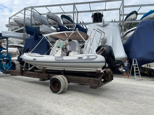 Imagem 2 de 3 de Bote Zefir G600 Mercury 100hp Conj 2018 80hrs