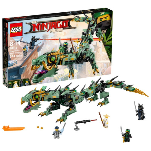 Lego Ninjago Dragón Mecánico Del Ninja Verde Green Mech