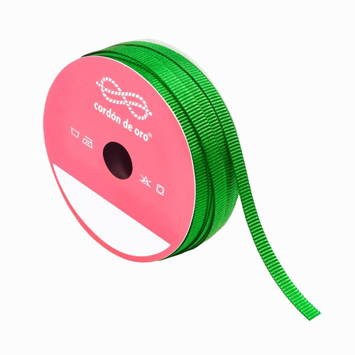 Cinta Gross Verde Nro 1 - 6mm X 20 Metros Deco Navideña