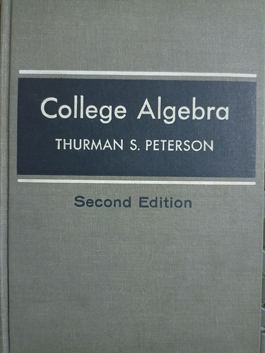 Libro De Algebra Universitaria (2da Edición)
