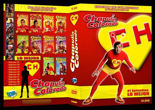 Dvd El Chapulin Colorado Box Set 10 Discos