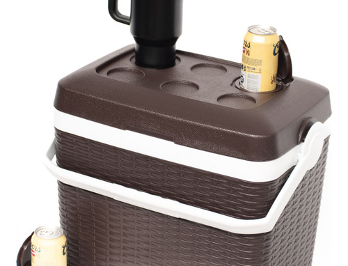 Cooler Nevera Ratan 30 Lt Cava Portatil Para Camping