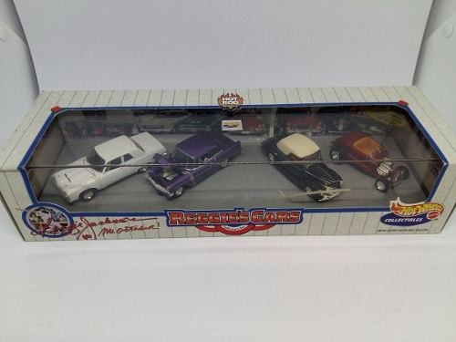 Hot Wheels Set 100% - Reggies Cars - 4 Vehiculos - 1:64