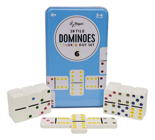 Juego De Mesa Dominó Doble De 6