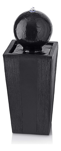 Alpine Corporation Gil786 - Fuente De Esfera Y Pedestal, 12