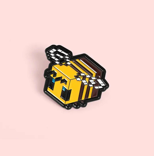 Imagen 6 de 6 de Pin De Abeja De Minecraft