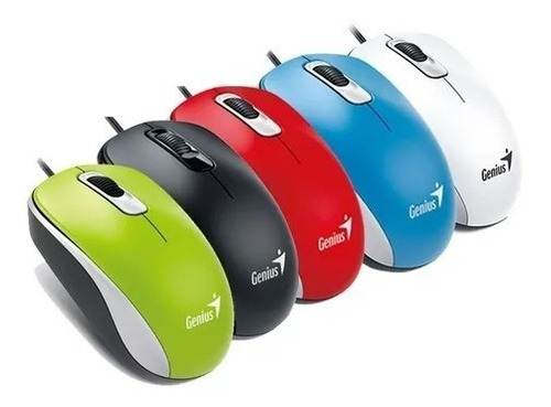 Imagen 3 de 3 de Mouse Genius Dx 110 Con Cable Usb