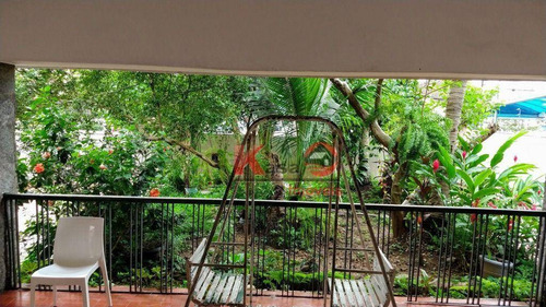Imagem 4 de 24 de Casa Com 4 Dormitórios À Venda, 520 M² Por R$ 4.000.000,00 - Boqueirão - Santos/sp - Ca1261
