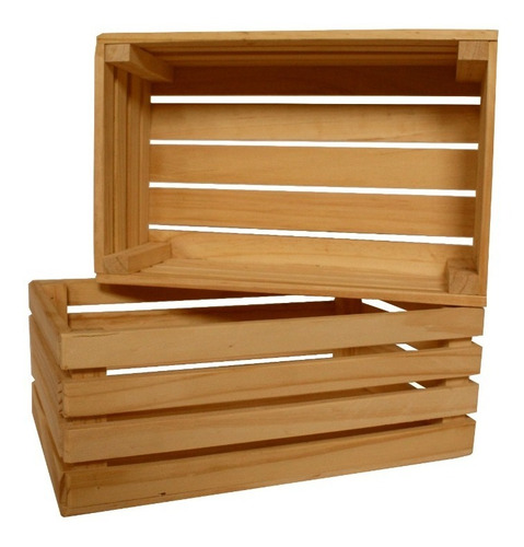Caja De Madera Decorativa Organizadora 28 X 19 X 11 Cm