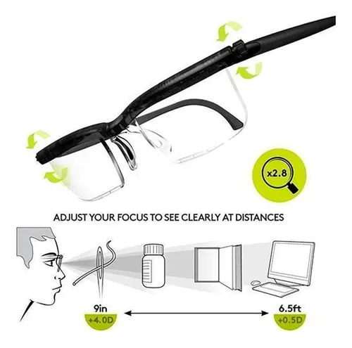 Gafas con enfoque ajustable hotsell