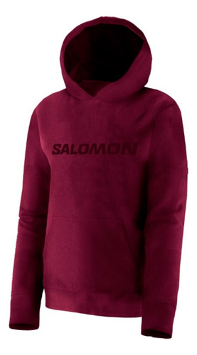 Buzo Salomon Polar Lt Hoodie Ii Invierno Niños 