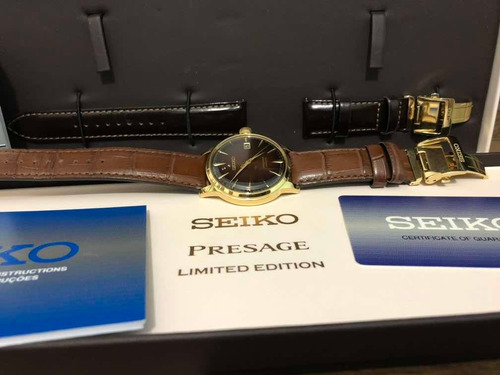 Seiko Presage Coquetel The Old Fashioned Automático Srpd36j1