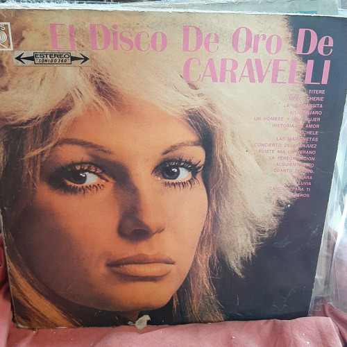 Vinilo Caravelli El Disco De Oro De Caravelli O2