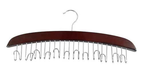 Colgador De 12 Ganchos Negro 40 X 18 Cm