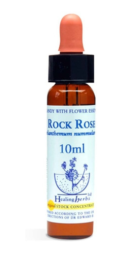 Flores De Bach Rock Rose 10ml Natura Trix